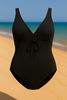 Picture of PLUS SIZE BLACK TUMMY CONTROL SWIM SUIT